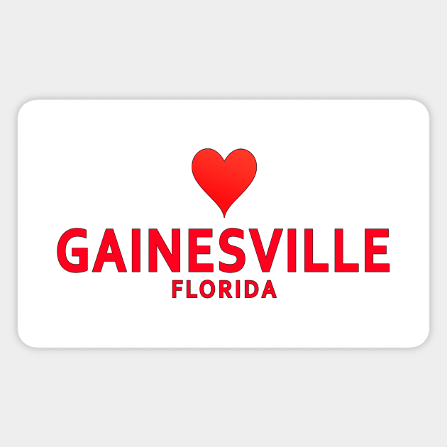 Gainesville Florida Sticker by SeattleDesignCompany